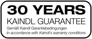 30 Years Kaindl Guarantee